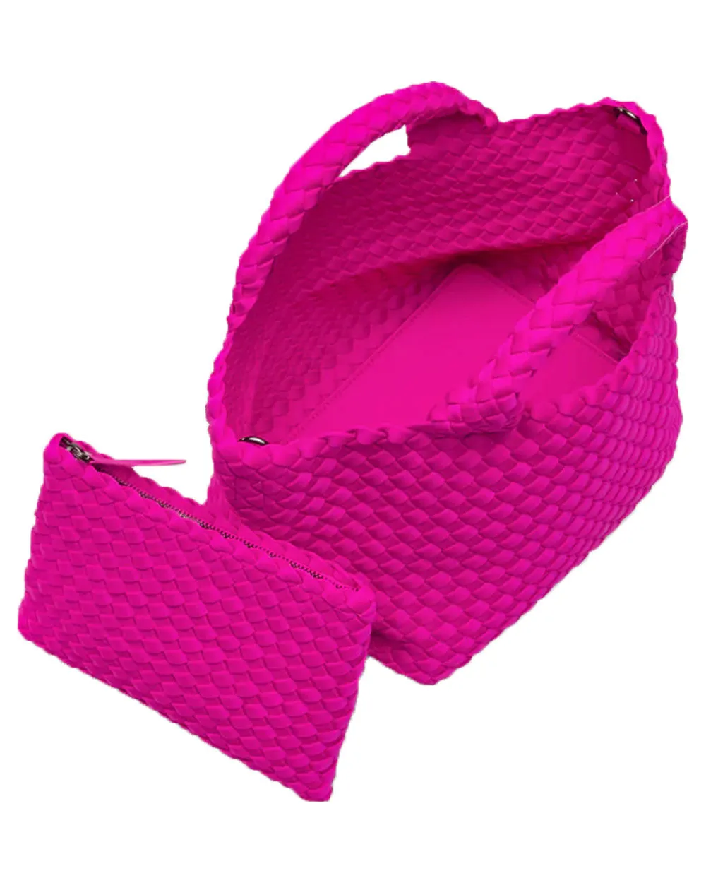 St. Barths Mini Tote in Miami Pink