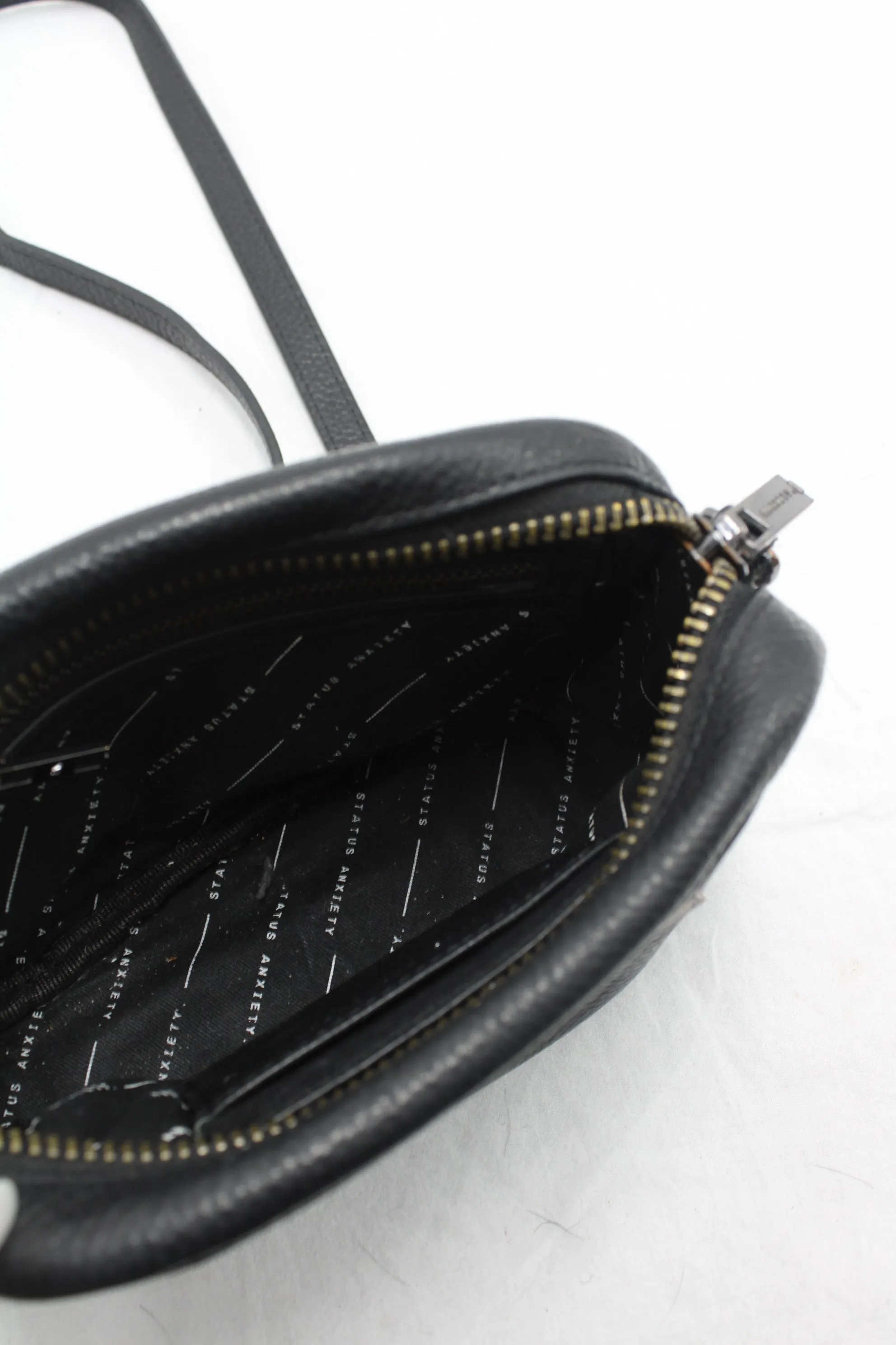Status Anxiety - Leather Crossbody Bag