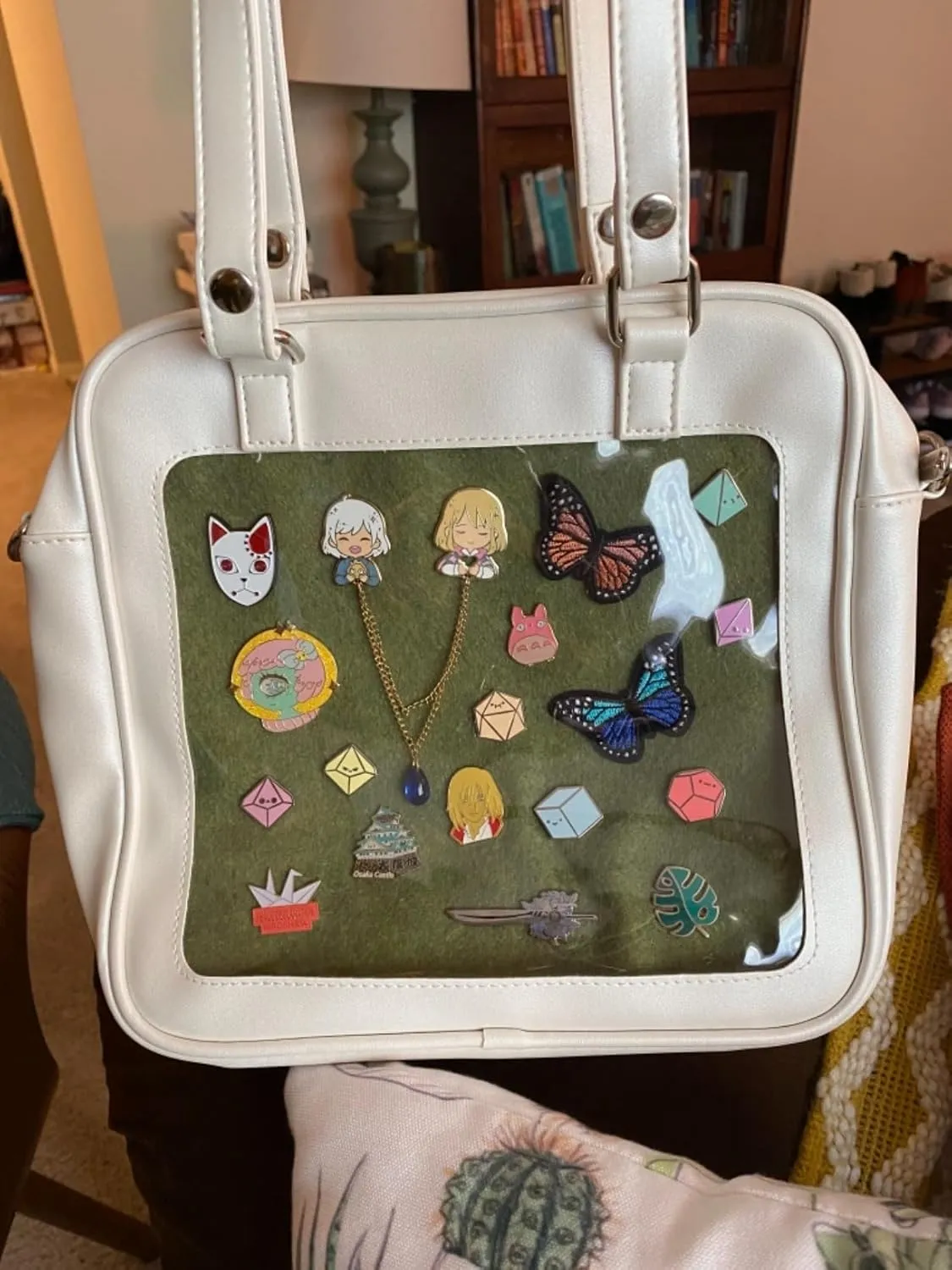 STEAMEDBUN Ita Bag Backpack with Insert Pin Display Bag for Anime Cosplay
