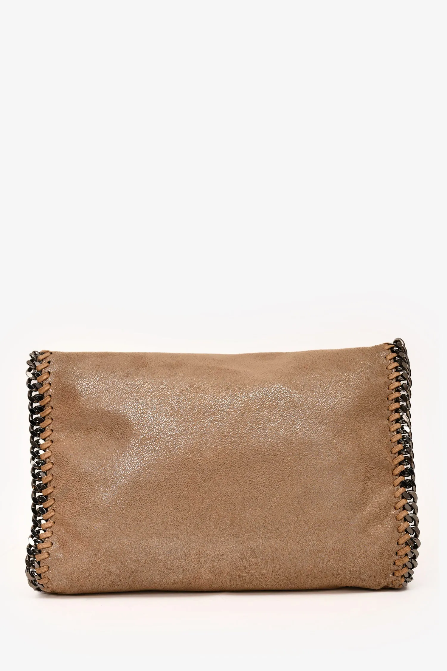 Stella McCartney Beige Suede Small 'Falabella' Crossbody