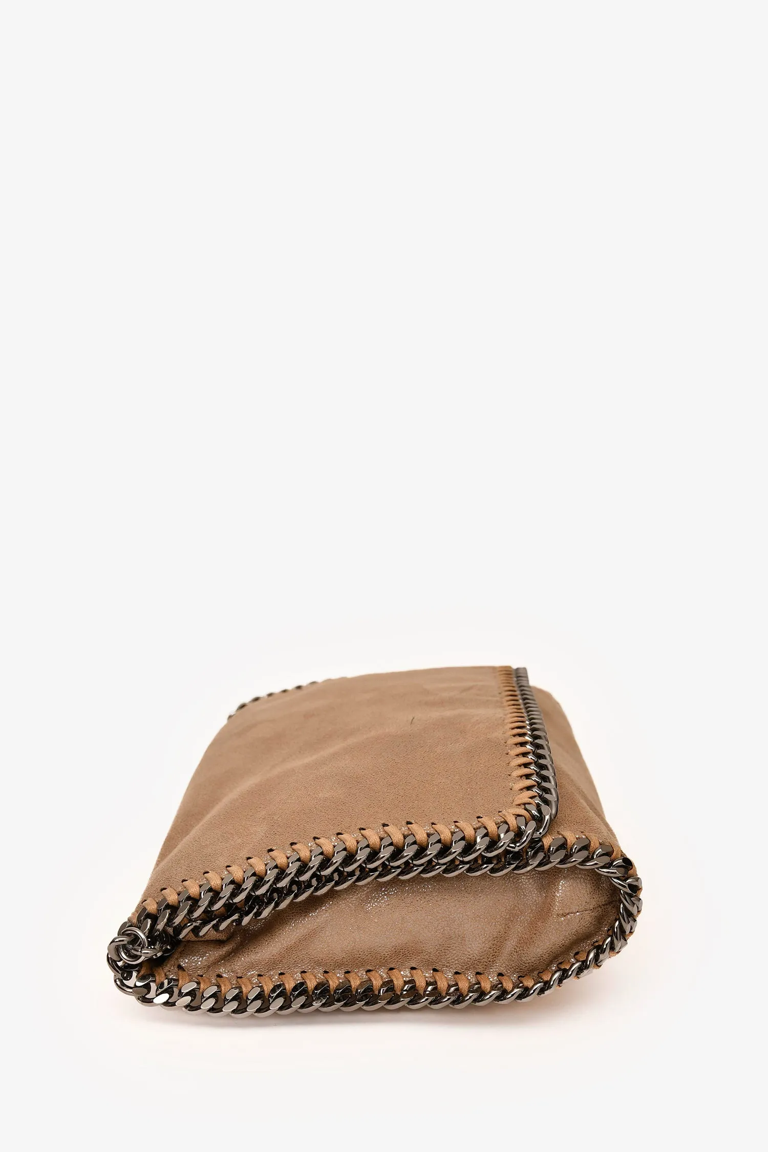 Stella McCartney Beige Suede Small 'Falabella' Crossbody
