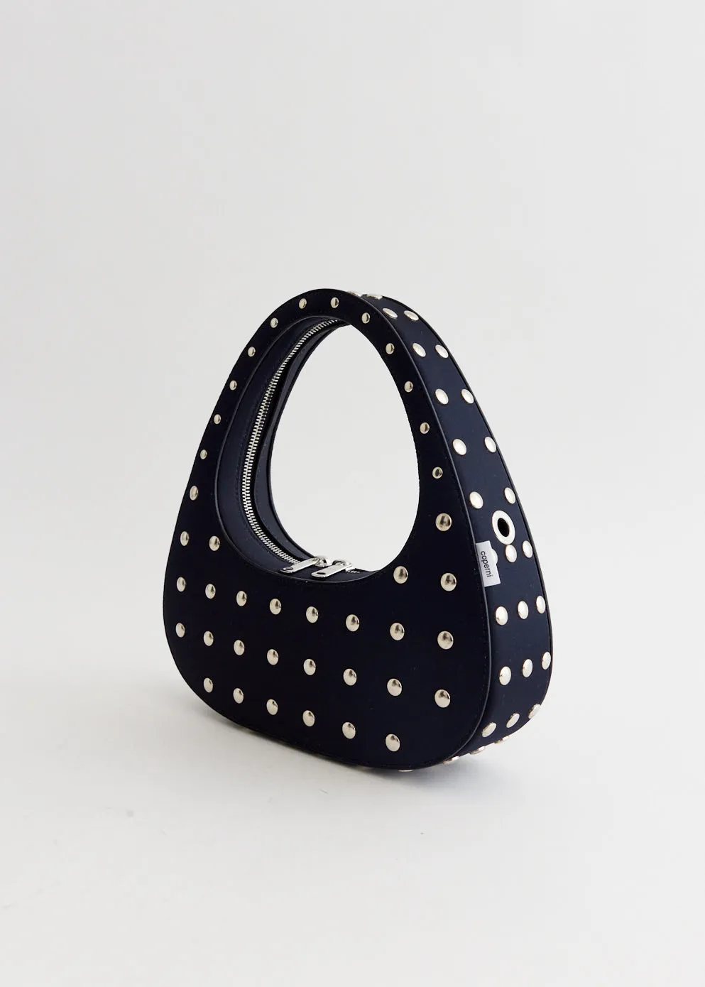 Studded Crossbody Baguette Swipe Bag