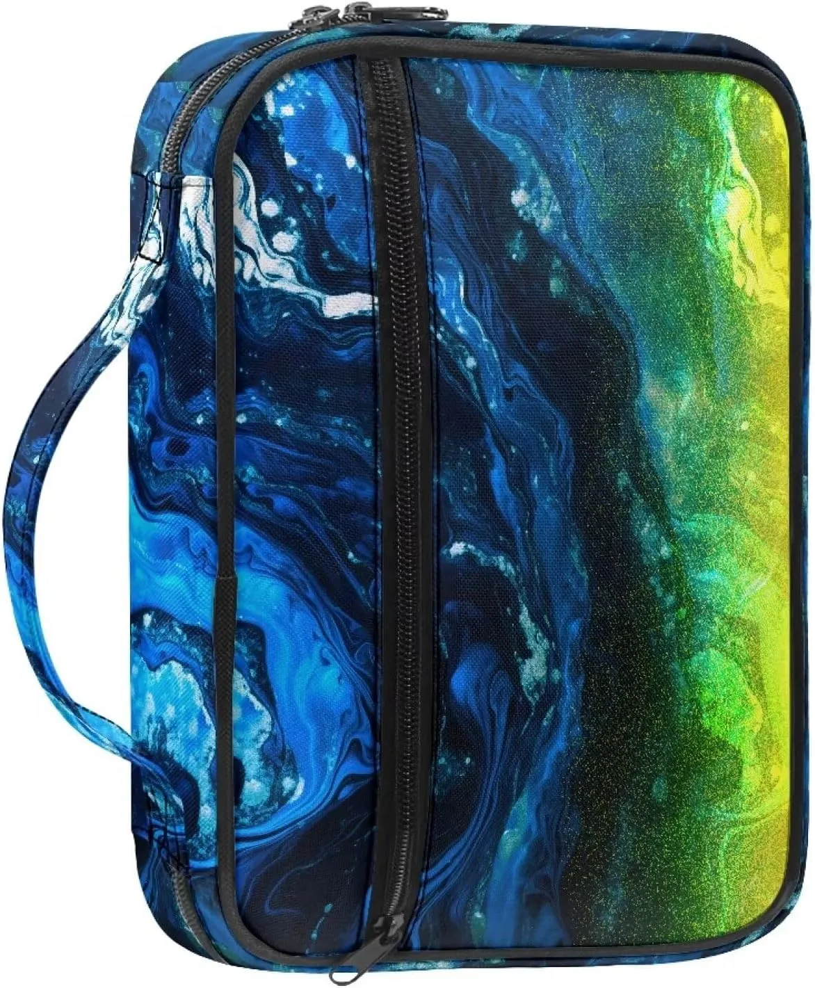 Stylish Bible Cover for Women Men Cute Bible Cover Case with Handles,Bible Tote Bag for Teen Boys & Girls