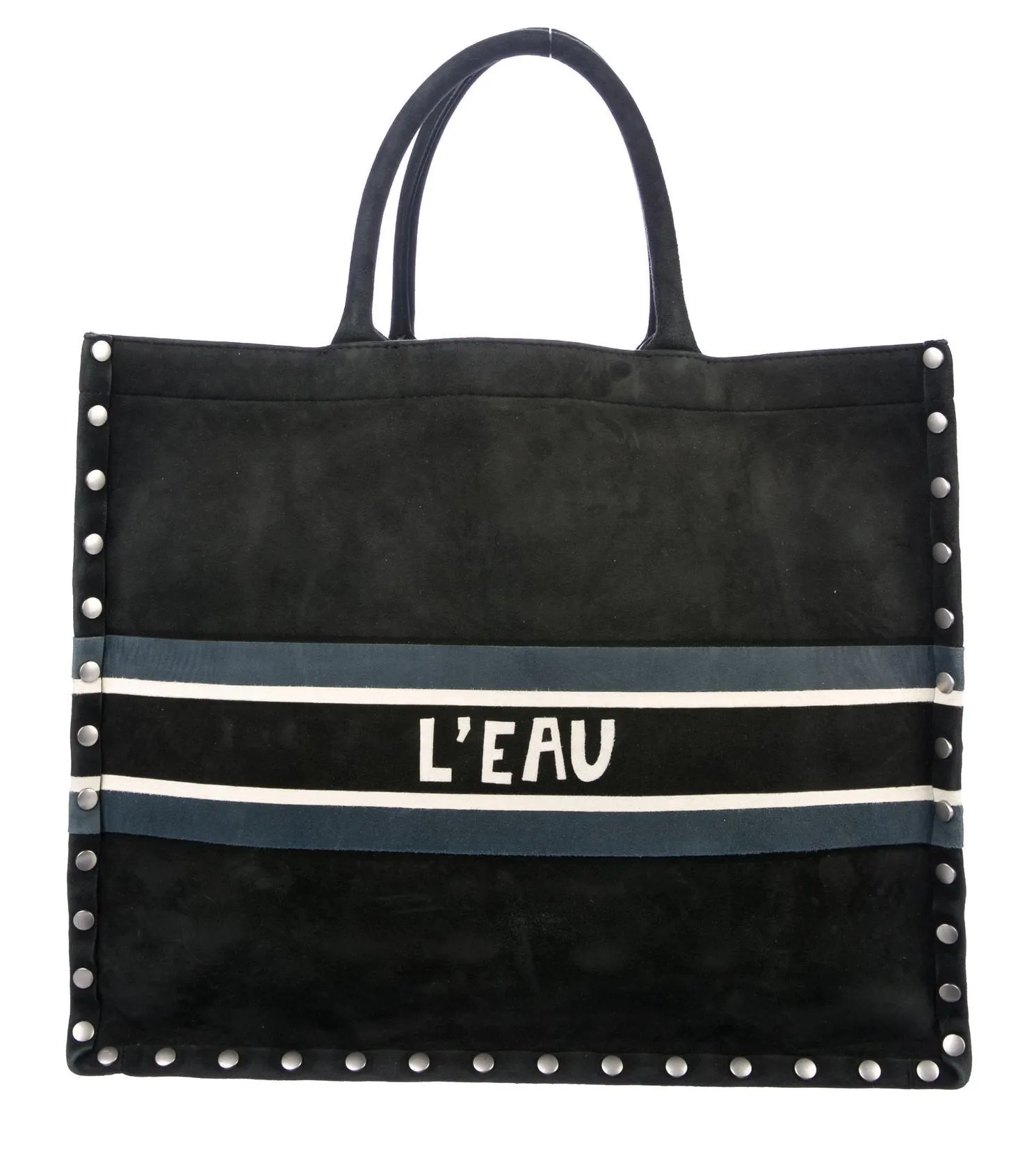 Suede Earth Book Tote