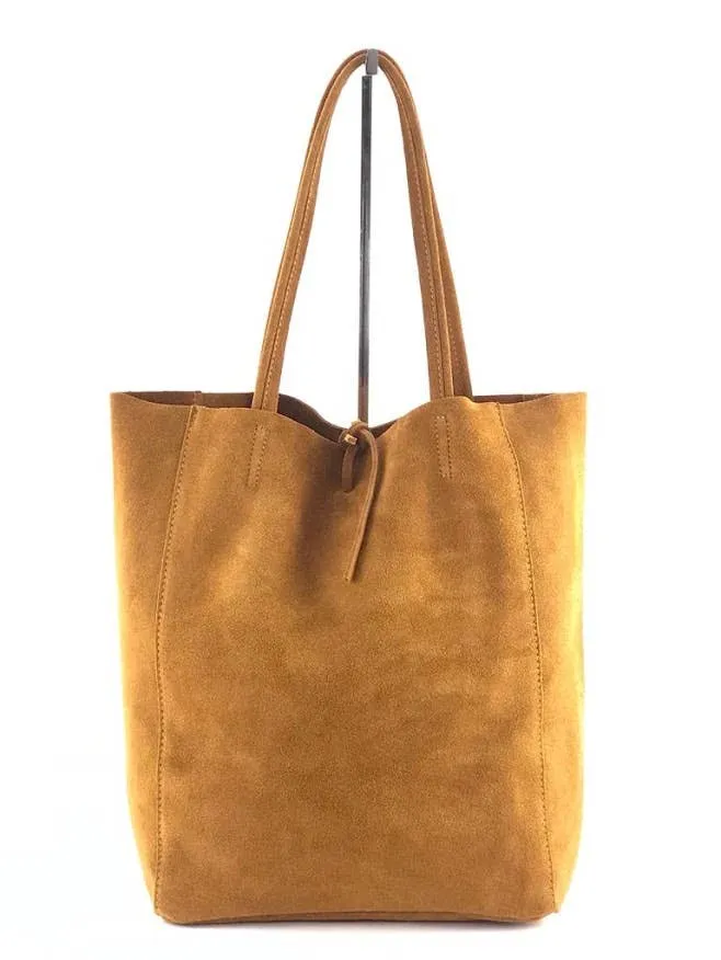Suede Tote Shopper