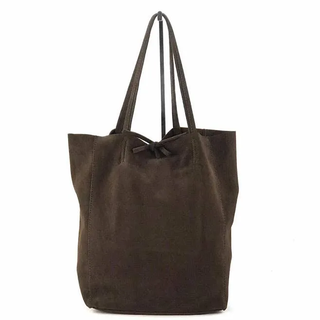 Suede Tote Shopper