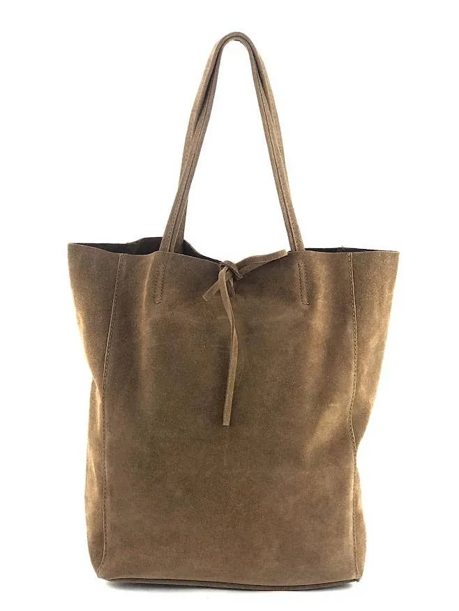 Suede Tote Shopper