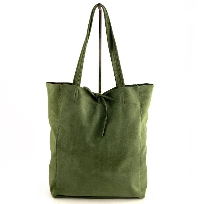 Suede Tote Shopper
