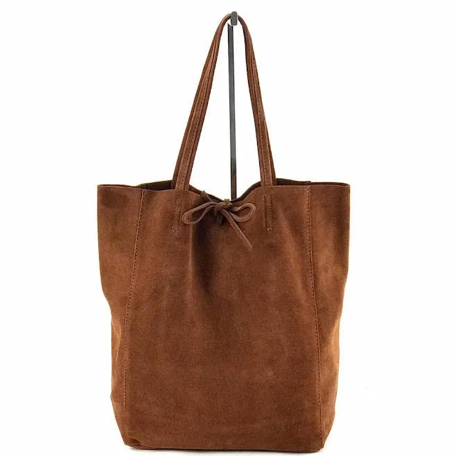 Suede Tote Shopper