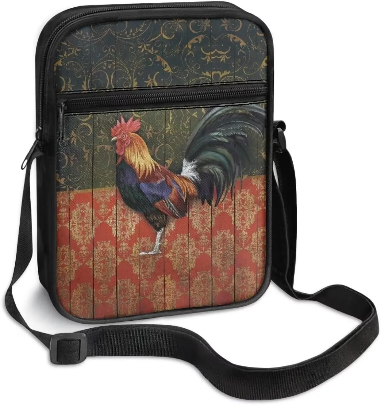 Suobstales Crossbody Bag for Women Men, Small Sling Pack Handbag for Work Business, Lightweight Messenger Shoulder Travel Bag