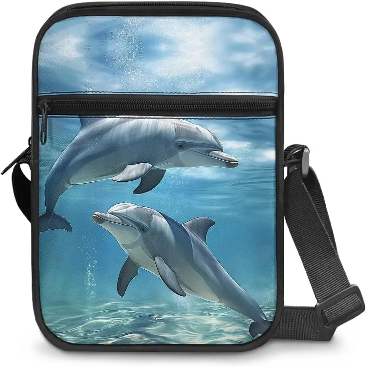 Suobstales Crossbody Bag Sling Purse for Women Men Mini Shoulder Bag Messenger Bag Fanny Back Pack Travel Passport Wallet Bag