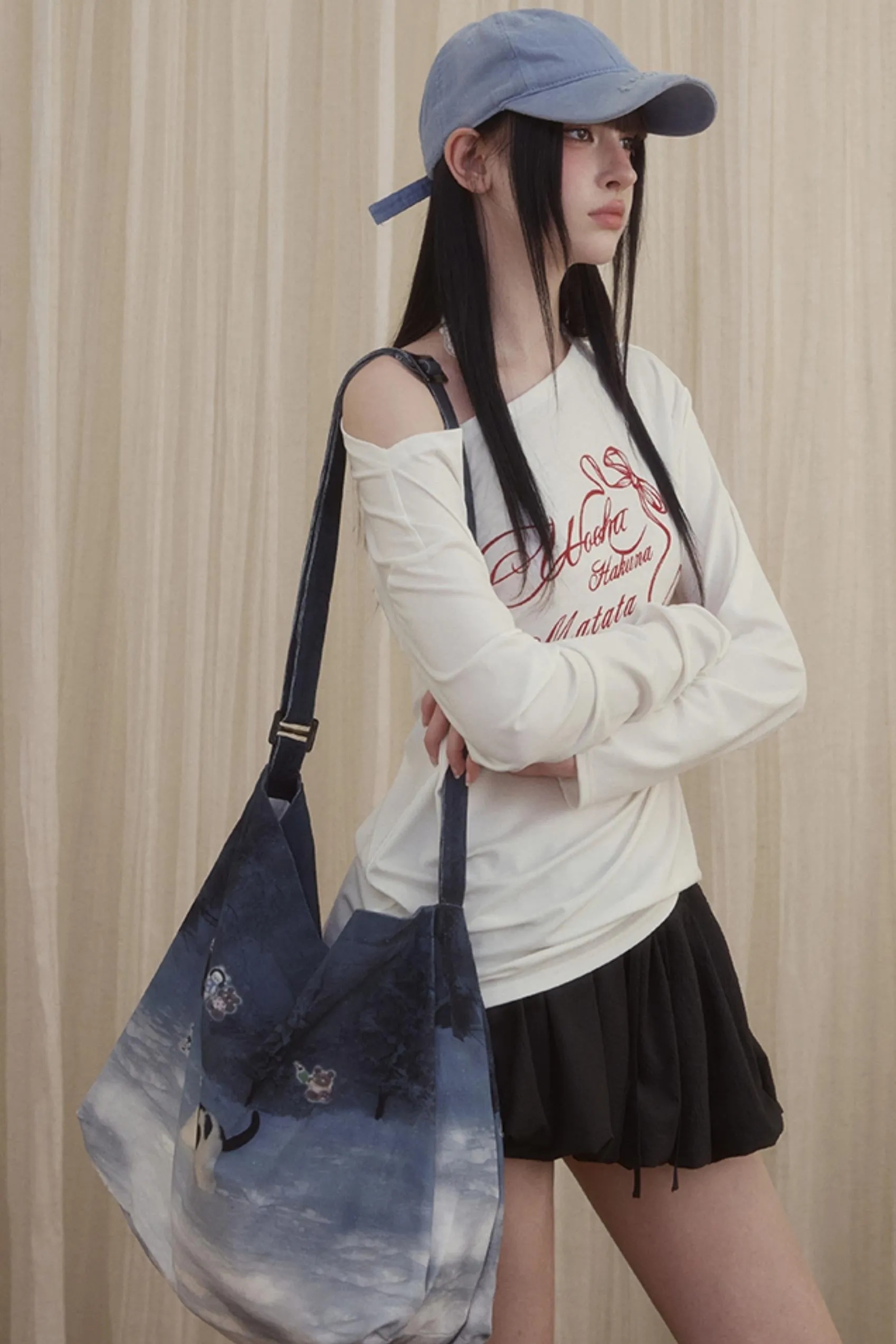 Sweet Pink Crossbody Bag