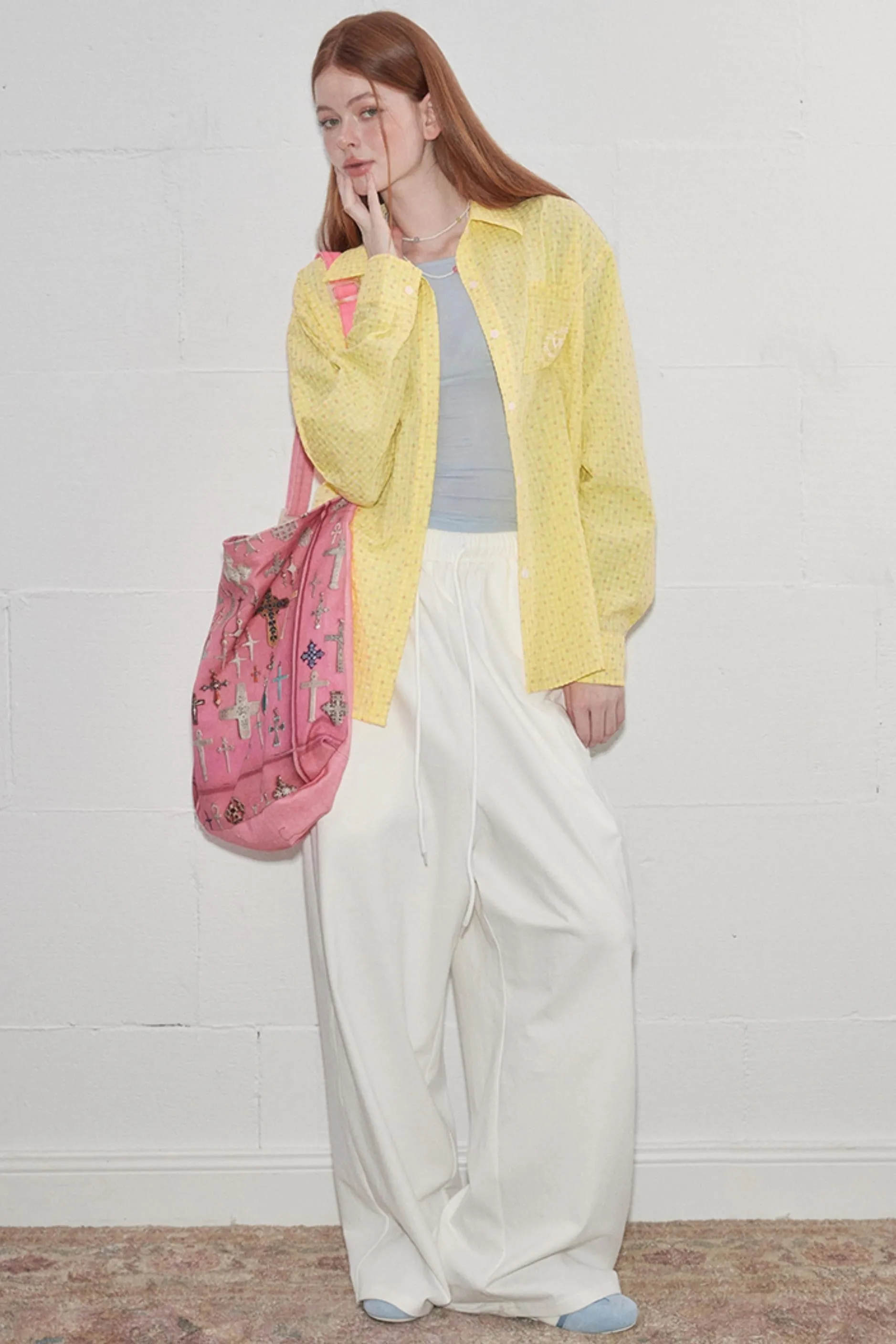 Sweet Pink Crossbody Bag