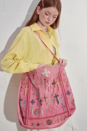 Sweet Pink Crossbody Bag