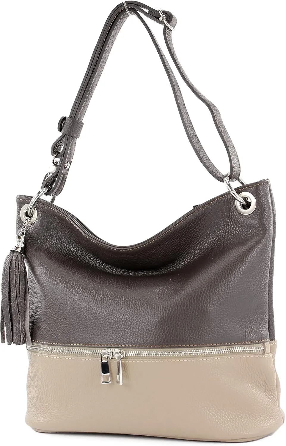 T143 - Italian leather shoulder bag cross body bag