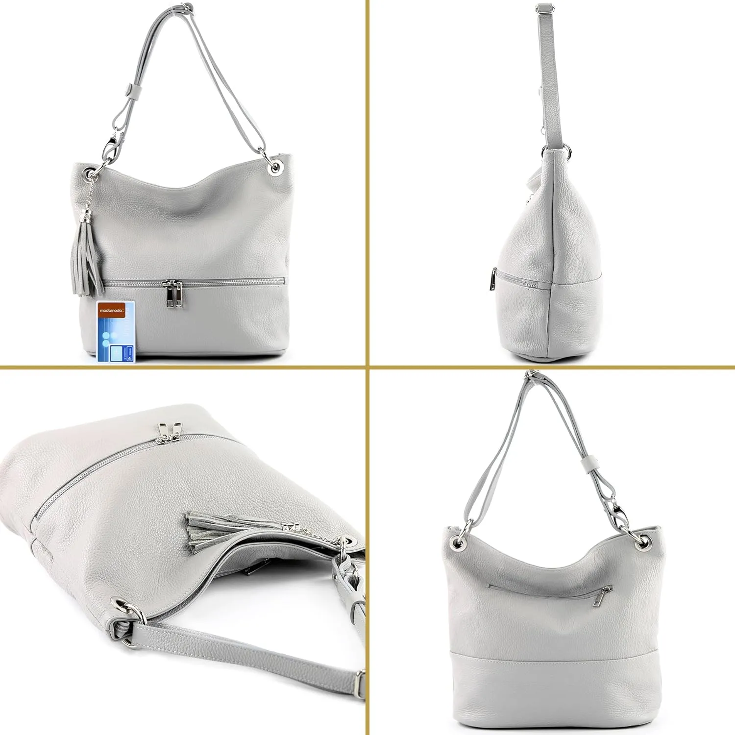 T143 - Italian leather shoulder bag cross body bag