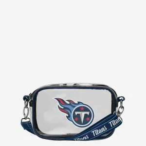 Tennessee Titans Team Stripe Clear Crossbody Bag