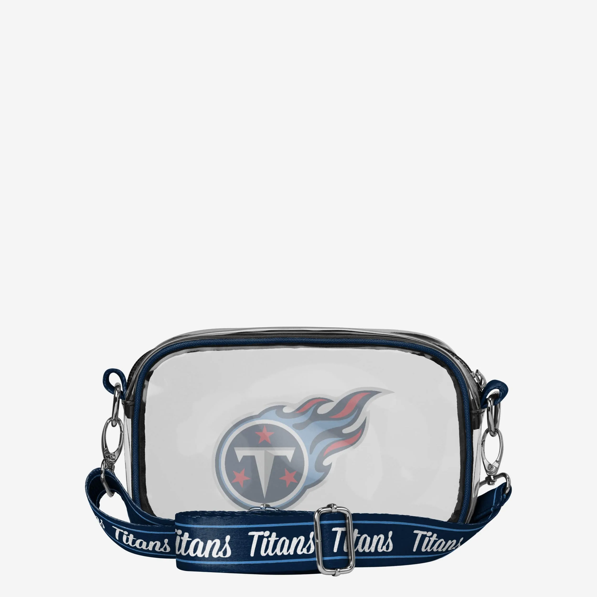Tennessee Titans Team Stripe Clear Crossbody Bag