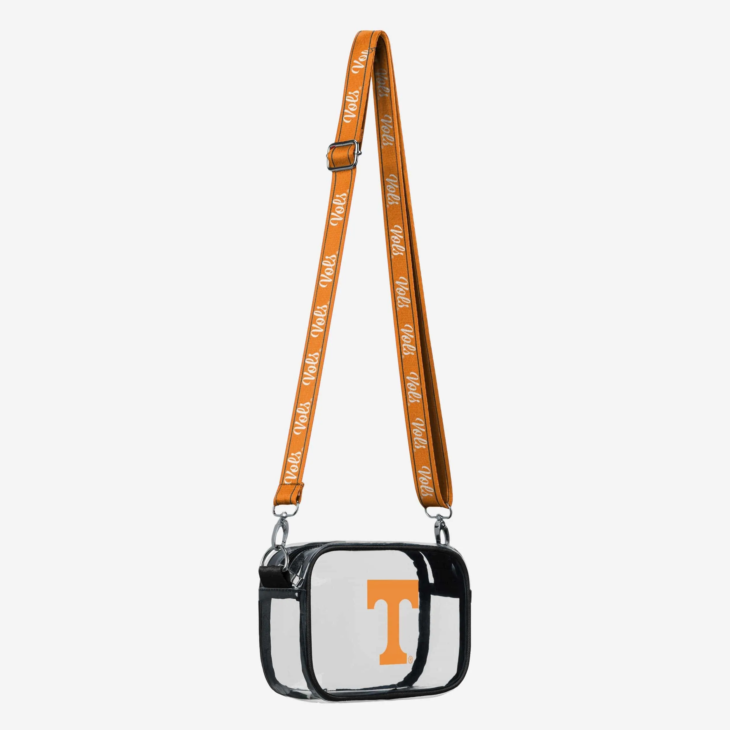 Tennessee Volunteers Team Stripe Clear Crossbody Bag