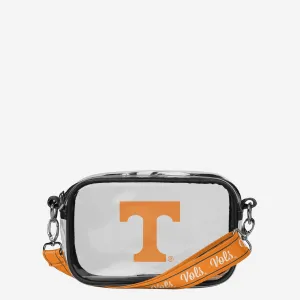 Tennessee Volunteers Team Stripe Clear Crossbody Bag