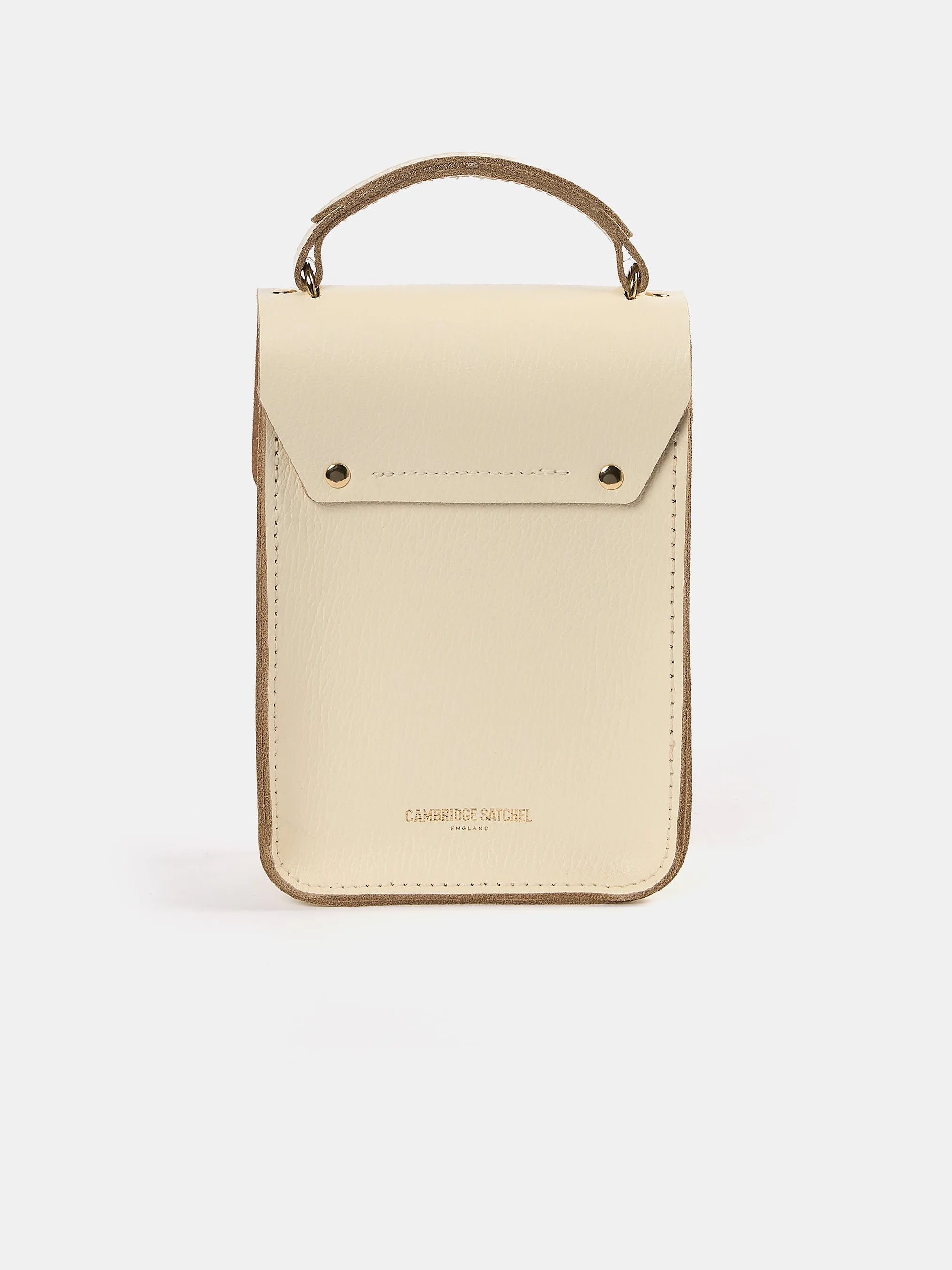 The Mini Binocular Bag - Natural Goat Grain