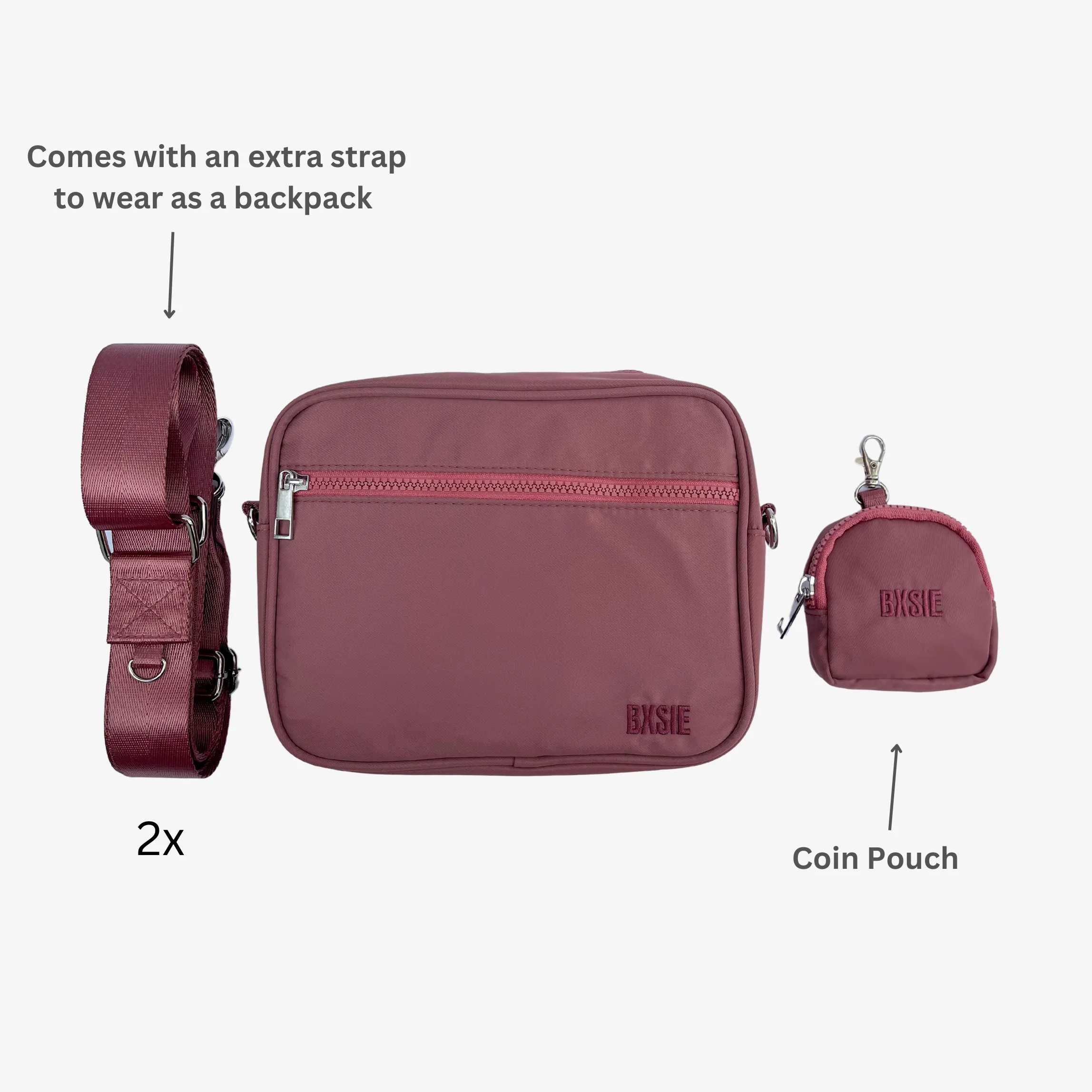 THE NOMADIC CROSSBODY IN BERRY