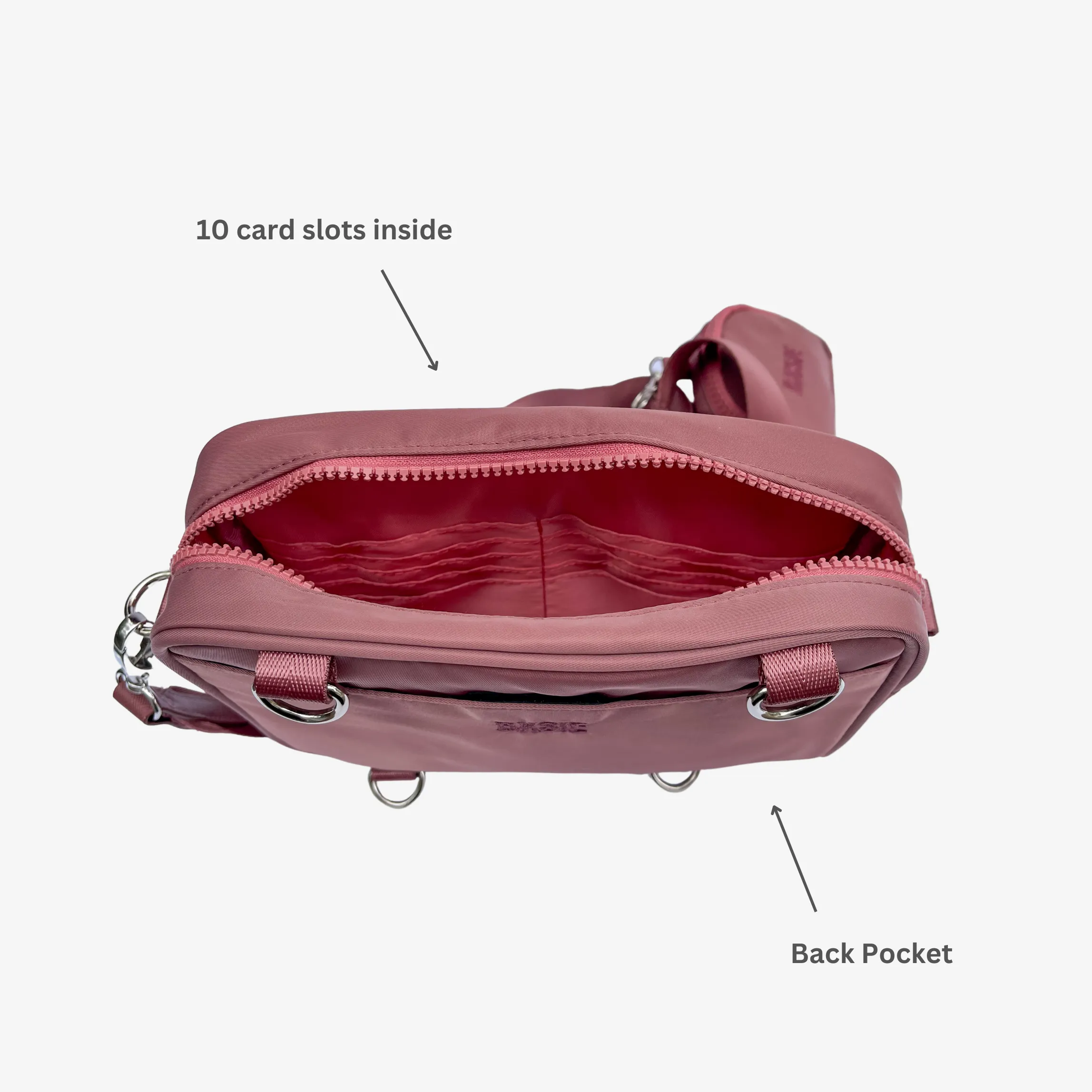 THE NOMADIC CROSSBODY IN BERRY