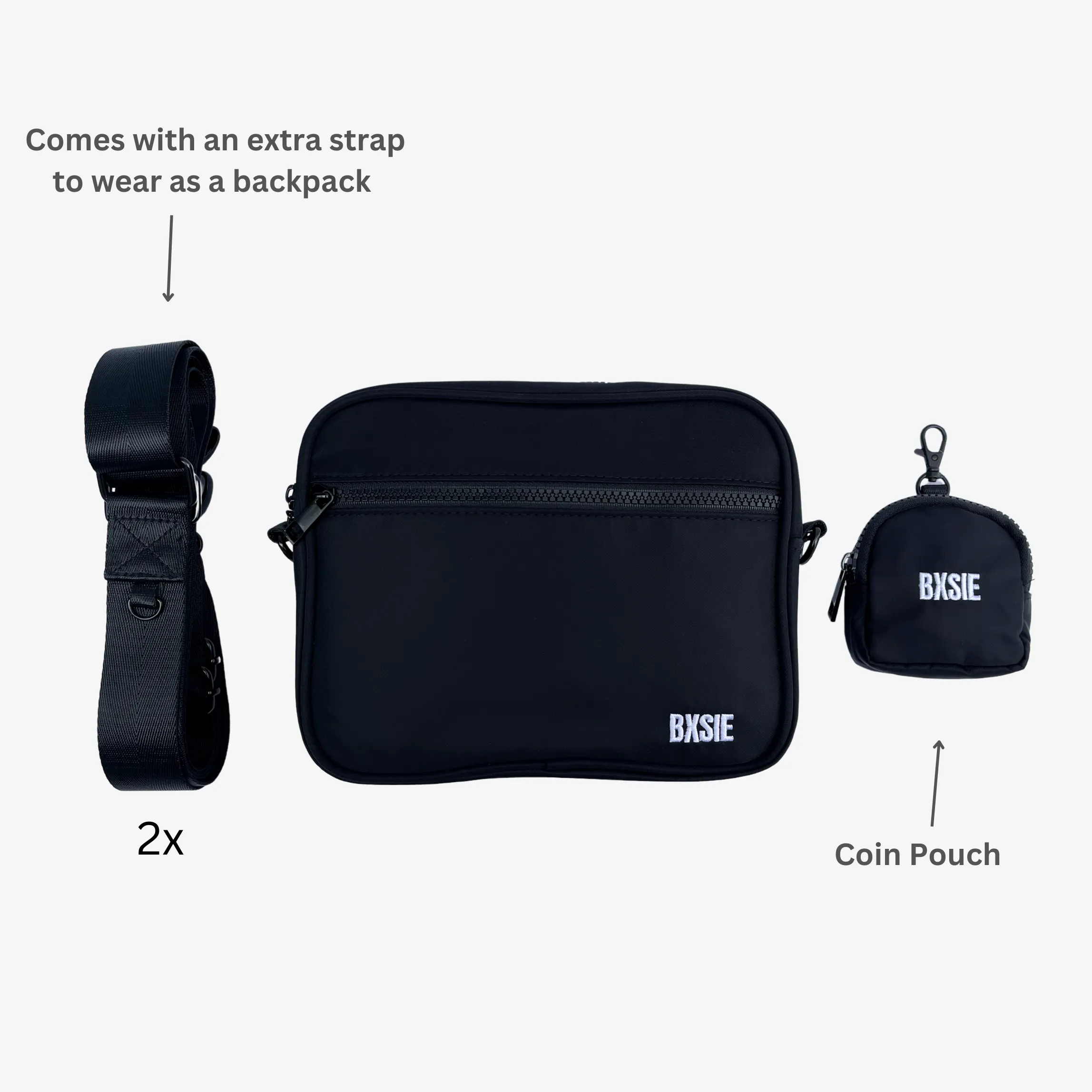 THE NOMADIC CROSSBODY IN ONYX