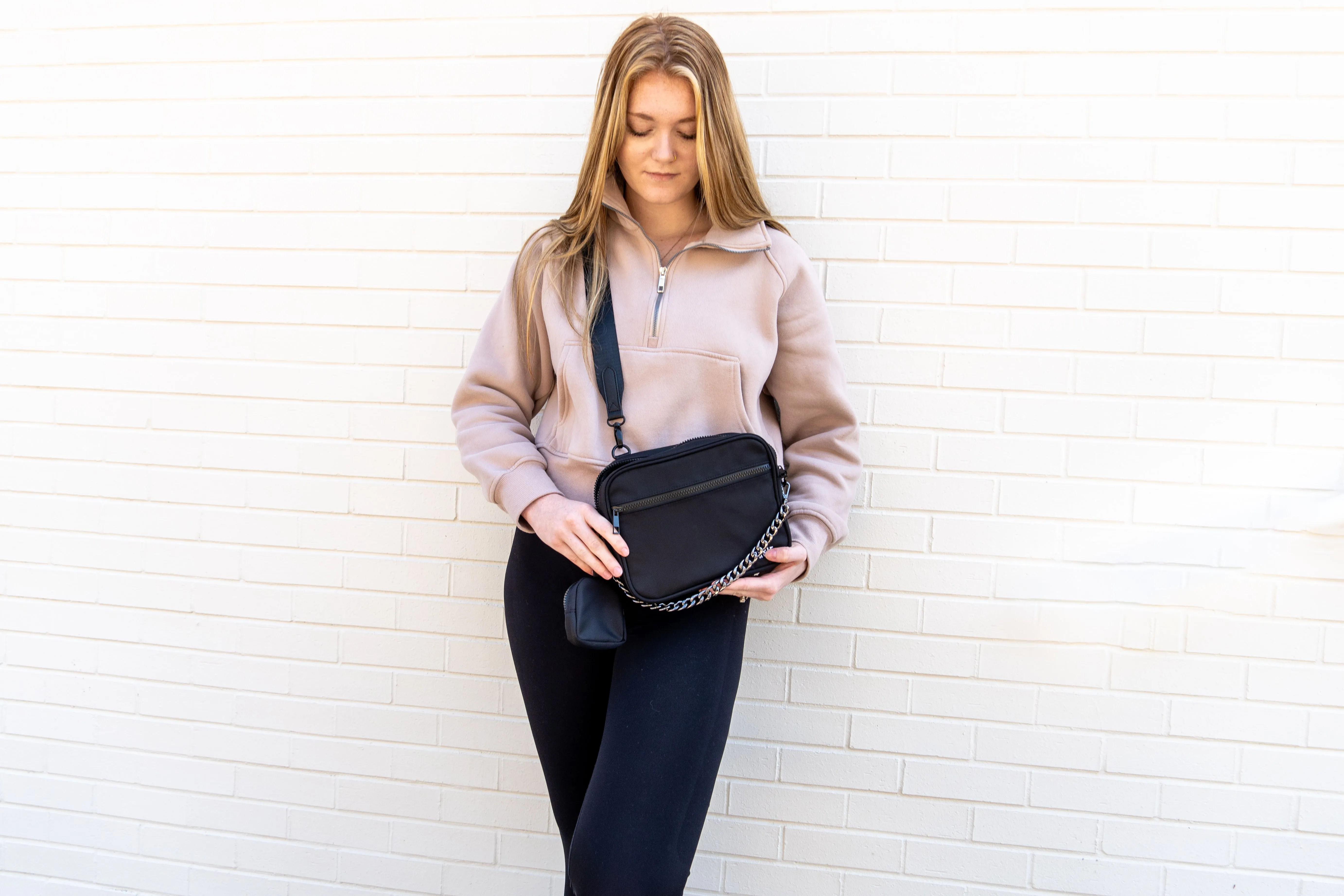 THE NOMADIC CROSSBODY IN ONYX