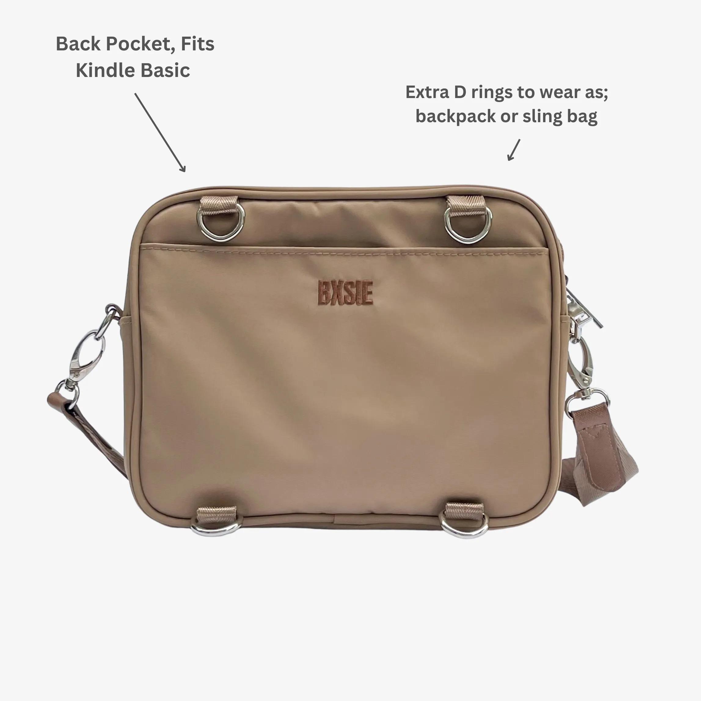 THE NOMADIC CROSSBODY IN SAND