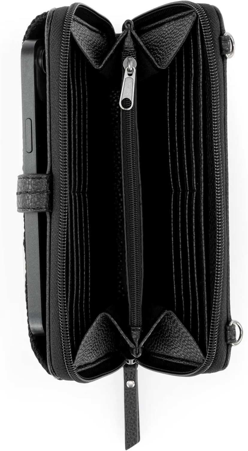 The Sak Iris Smartphone Crossbody Purse - Women's Cellphone Bag & Wallet For Everyday - Convertible Wristlet With Zipper