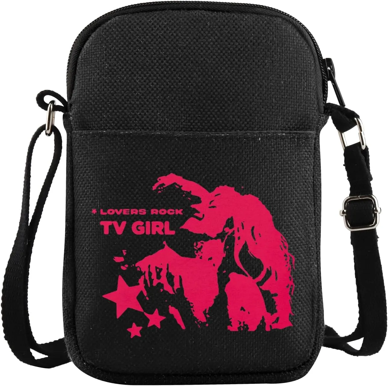 TOBGBE TV G Band Merch TV G Lovers Rock Inspired Crossbody Bag TV Girl Gift Music Merchandise For Album