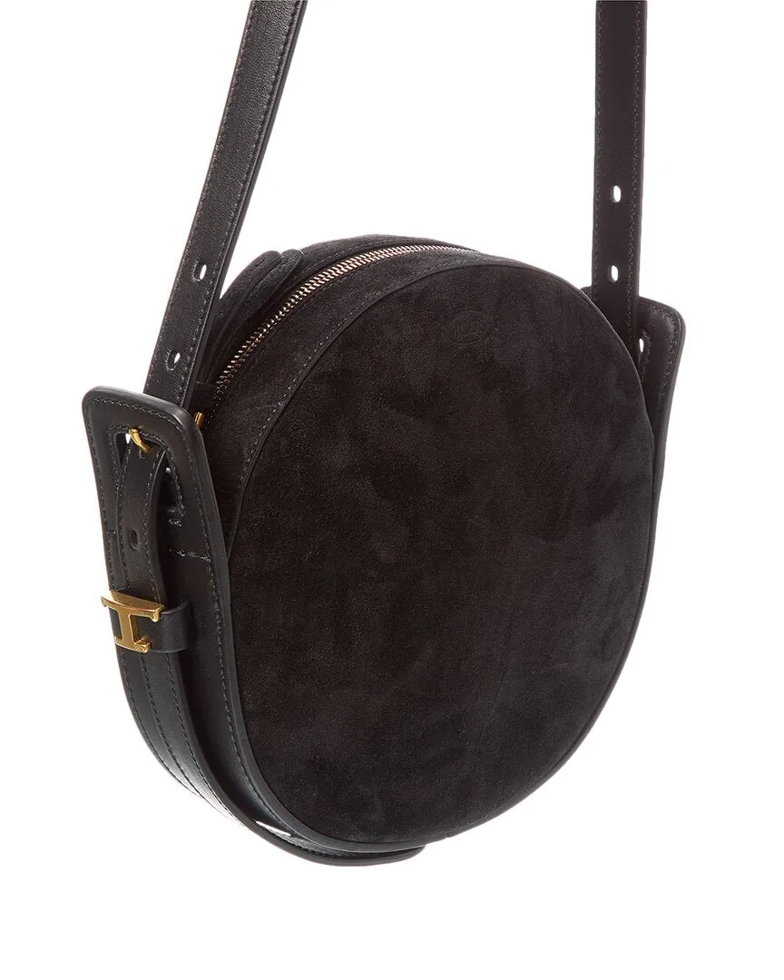 TOD’s Tracolla Mini Suede Crossbody