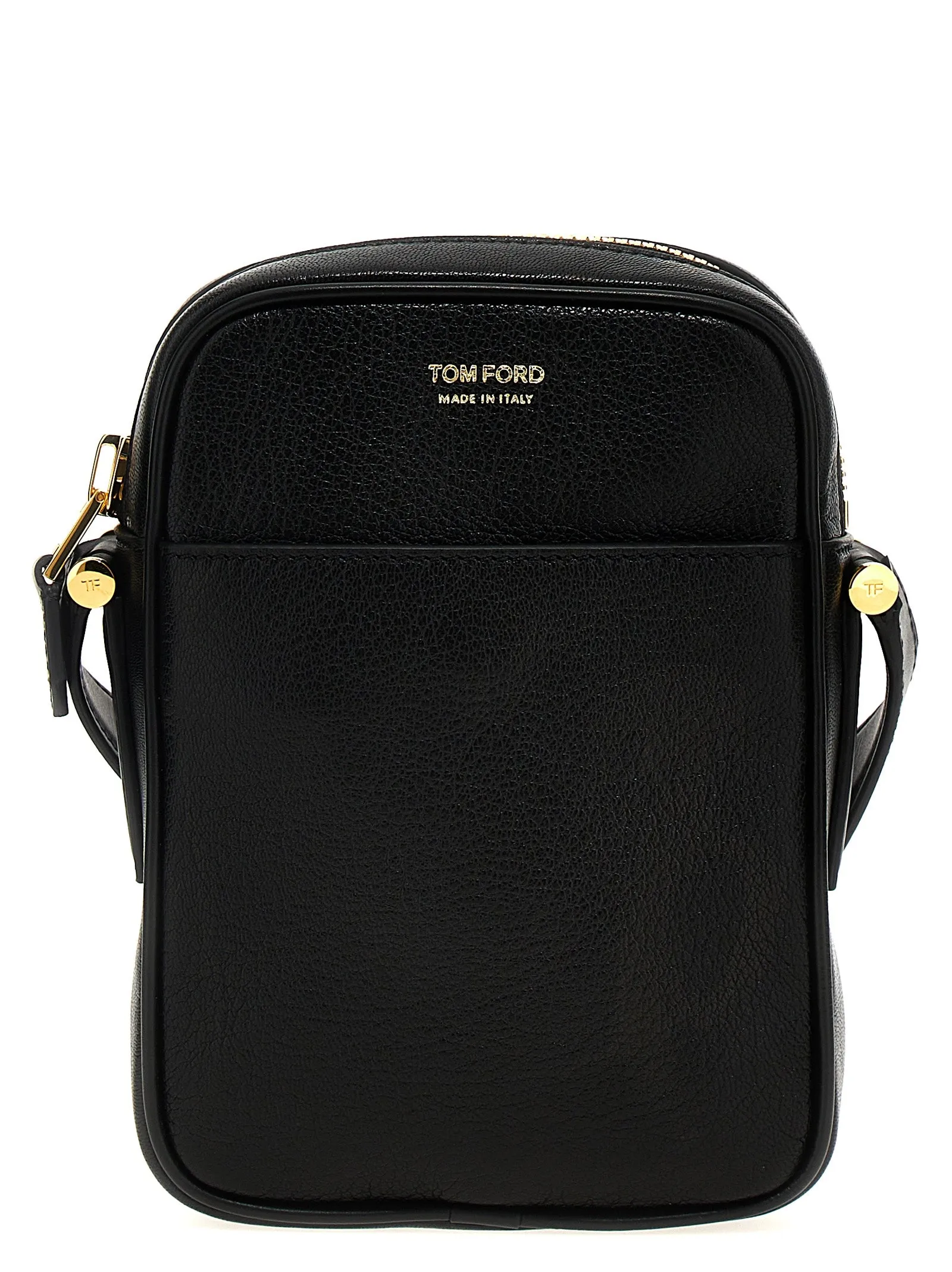 Tom Ford Logo Leather Shoulder Strap