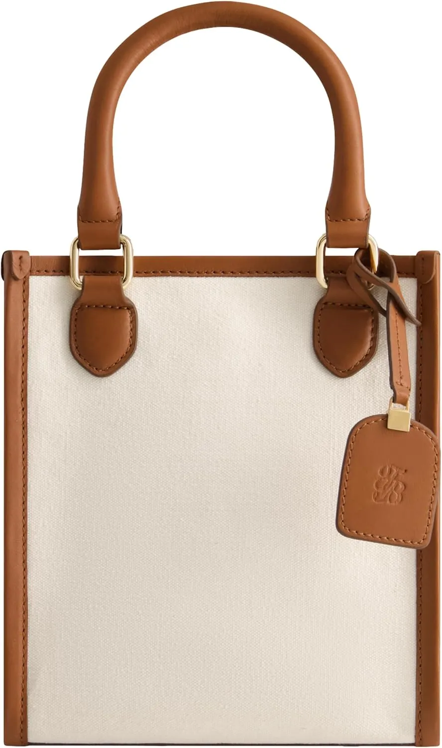 Tommy Bahama Women's Tote Bag, North South Travel Purse Handbag with Adjustable Shoulder Strap and Leather Trim