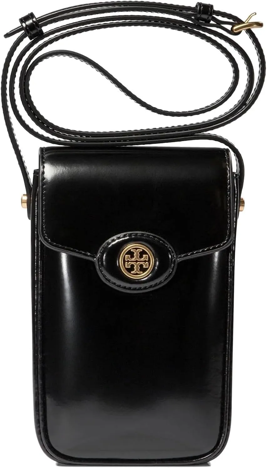 Tory Burch Robinson Spazzolato Phone Crossbody
