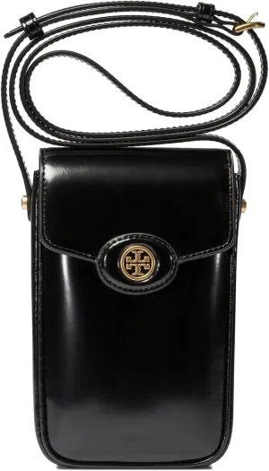 Tory Burch Robinson Spazzolato Phone Crossbody