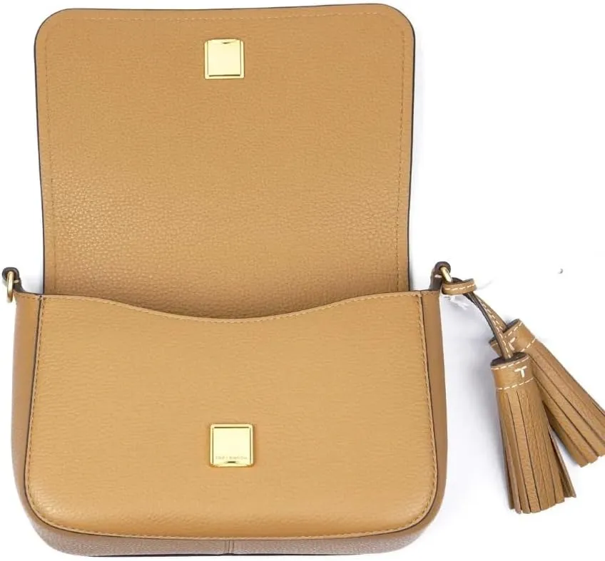 Tory Burch Women's Pebbled Leather Thea Flap Crossbody Shoulder Bag