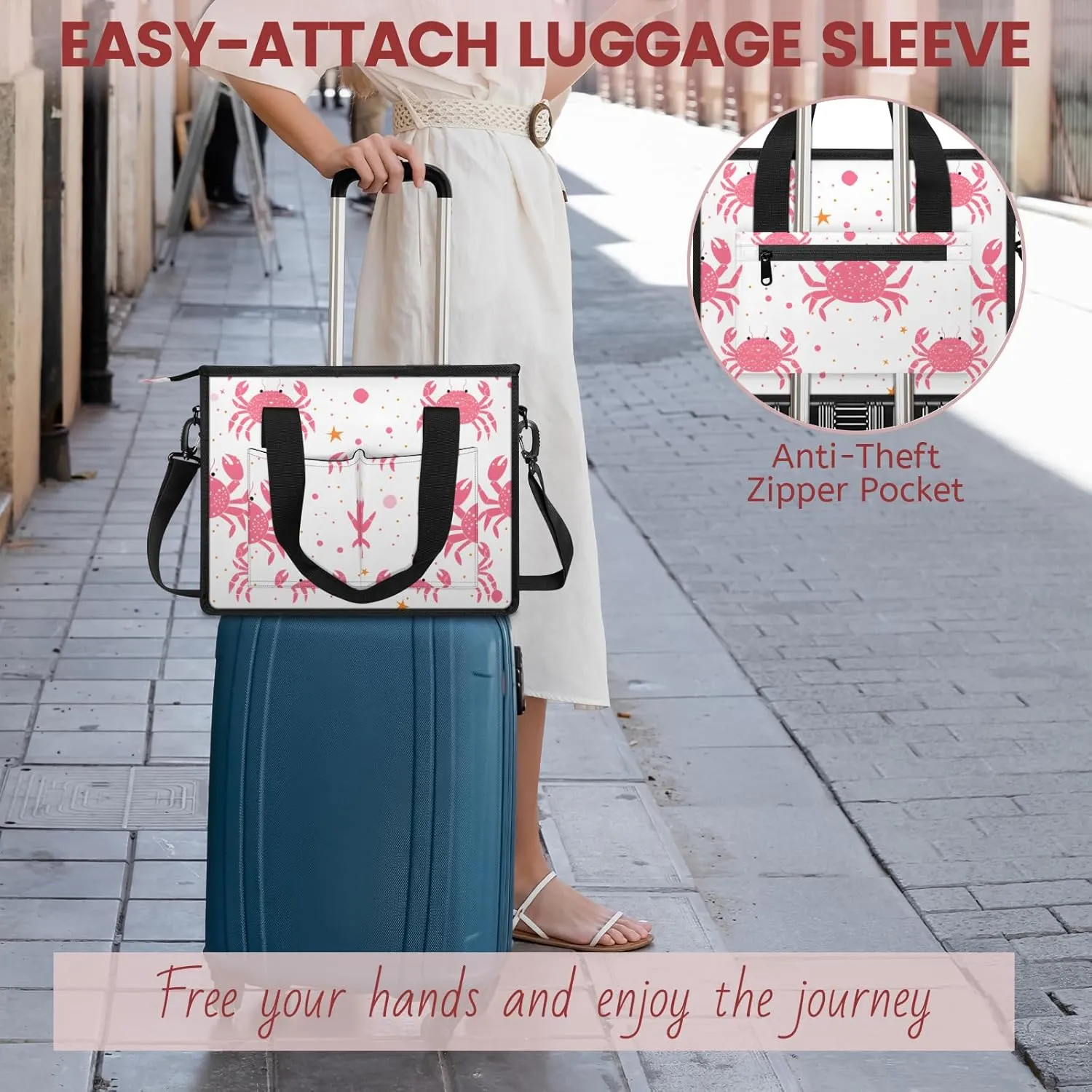 Tote Satchel Bag Set 3PCS for Women,Travel Shoulder Bag Handbag and Wallet Daily Use05