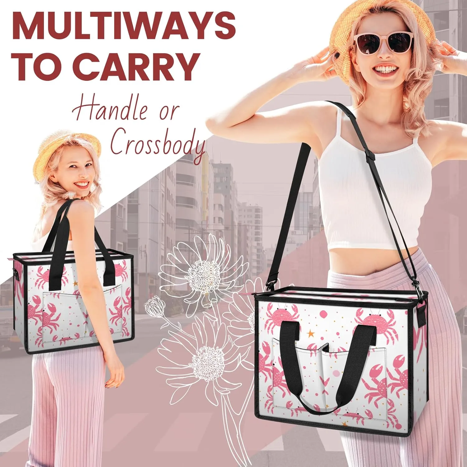 Tote Satchel Bag Set 3PCS for Women,Travel Shoulder Bag Handbag and Wallet Daily Use05