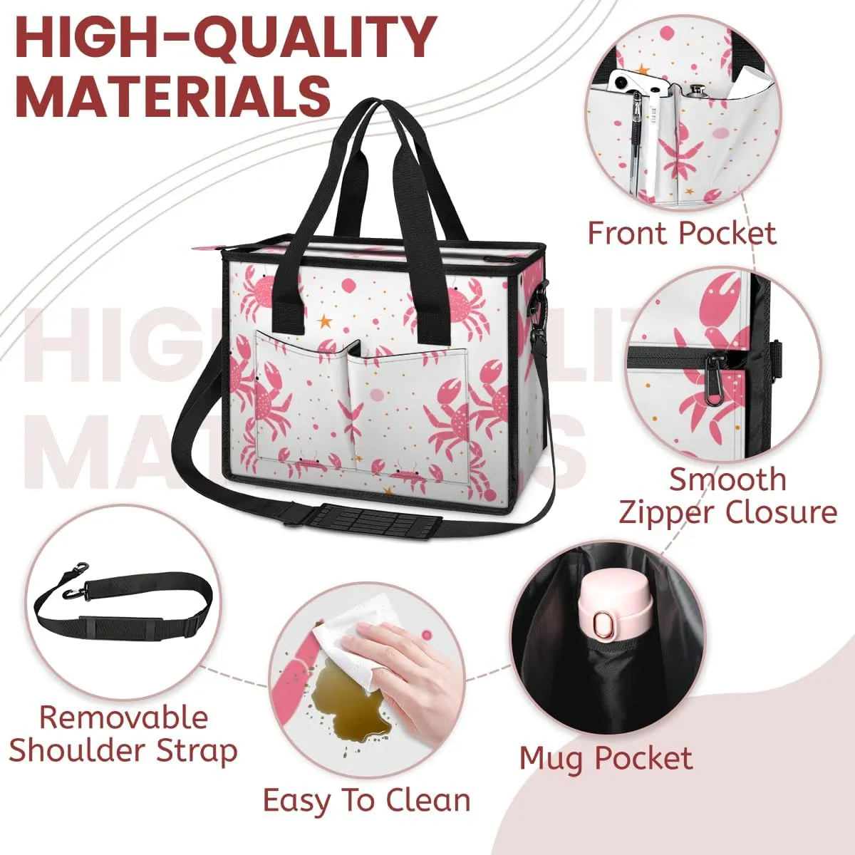 Tote Satchel Bag Set 3PCS for Women,Travel Shoulder Bag Handbag and Wallet Daily Use05