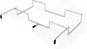 Trash Bag Holder, 2 Pack Stainless Garbage Hanging Bag Holder Trash Can Bracket Table Garbage Rack, Lightweight Table Rack Garbage Bag Hanger for Kitchen BBQ Camping Use Kitchen Clean and Organized