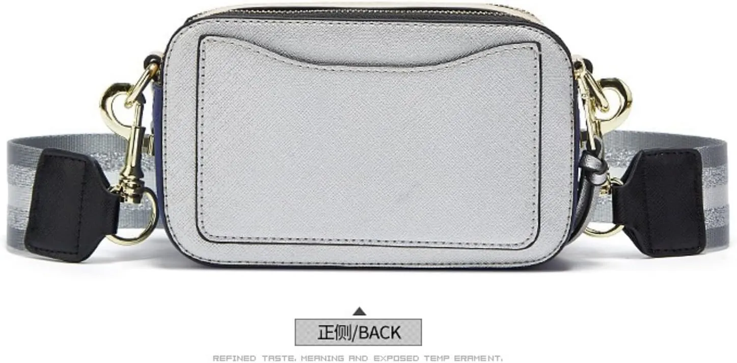 Trendy 2025 Snapshot Crossbody Bag for Women - Small Thick Strap Multi-Functional Clutch & Shoulder Bag Purse, Beige