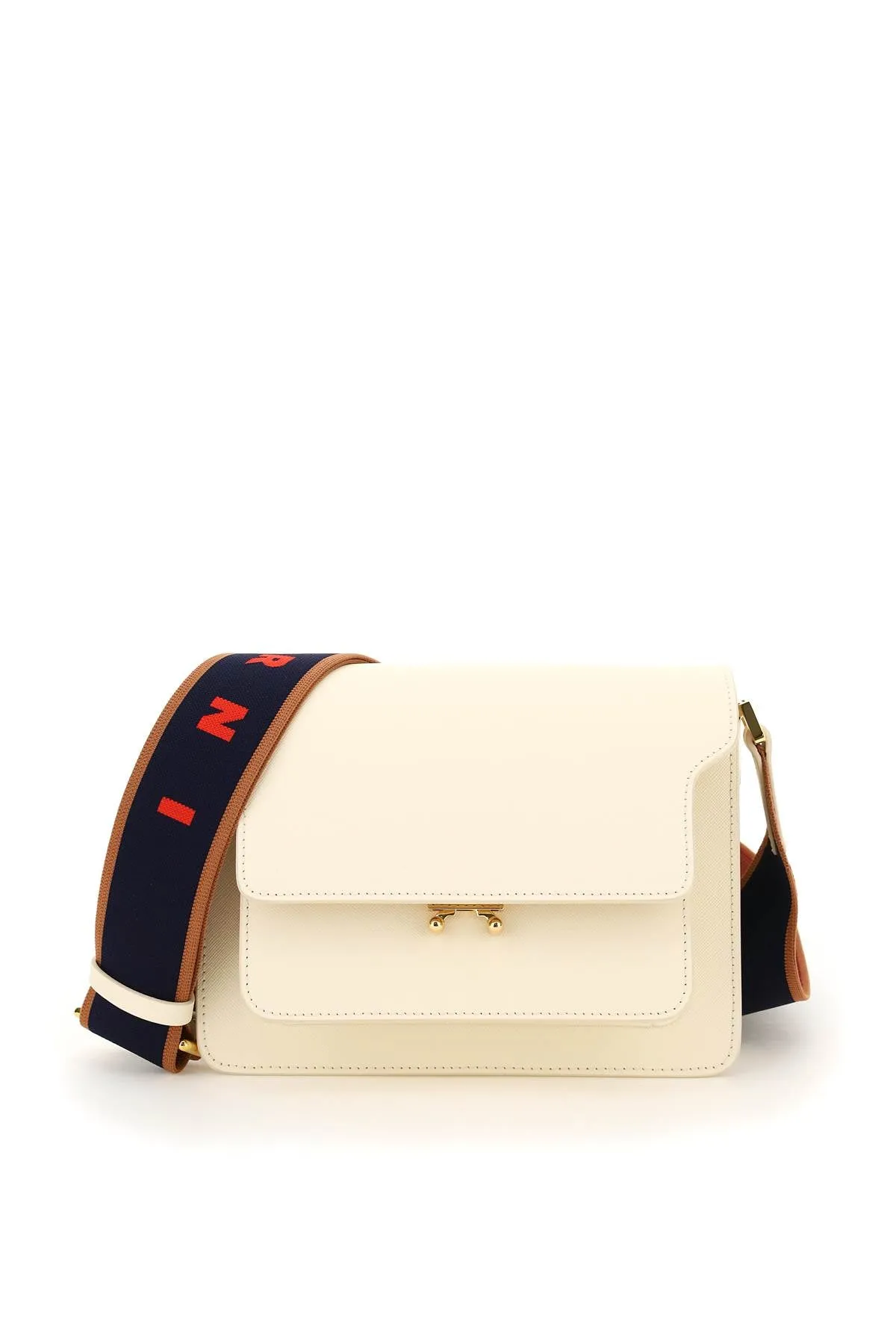 trunk medium bag with logo strap
