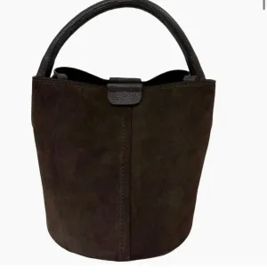 Two Amicis - Women Suede Bucket Bag