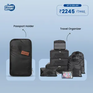 Ultimate Passport Holder & JourneyLuxe Packing Cubes - Combo