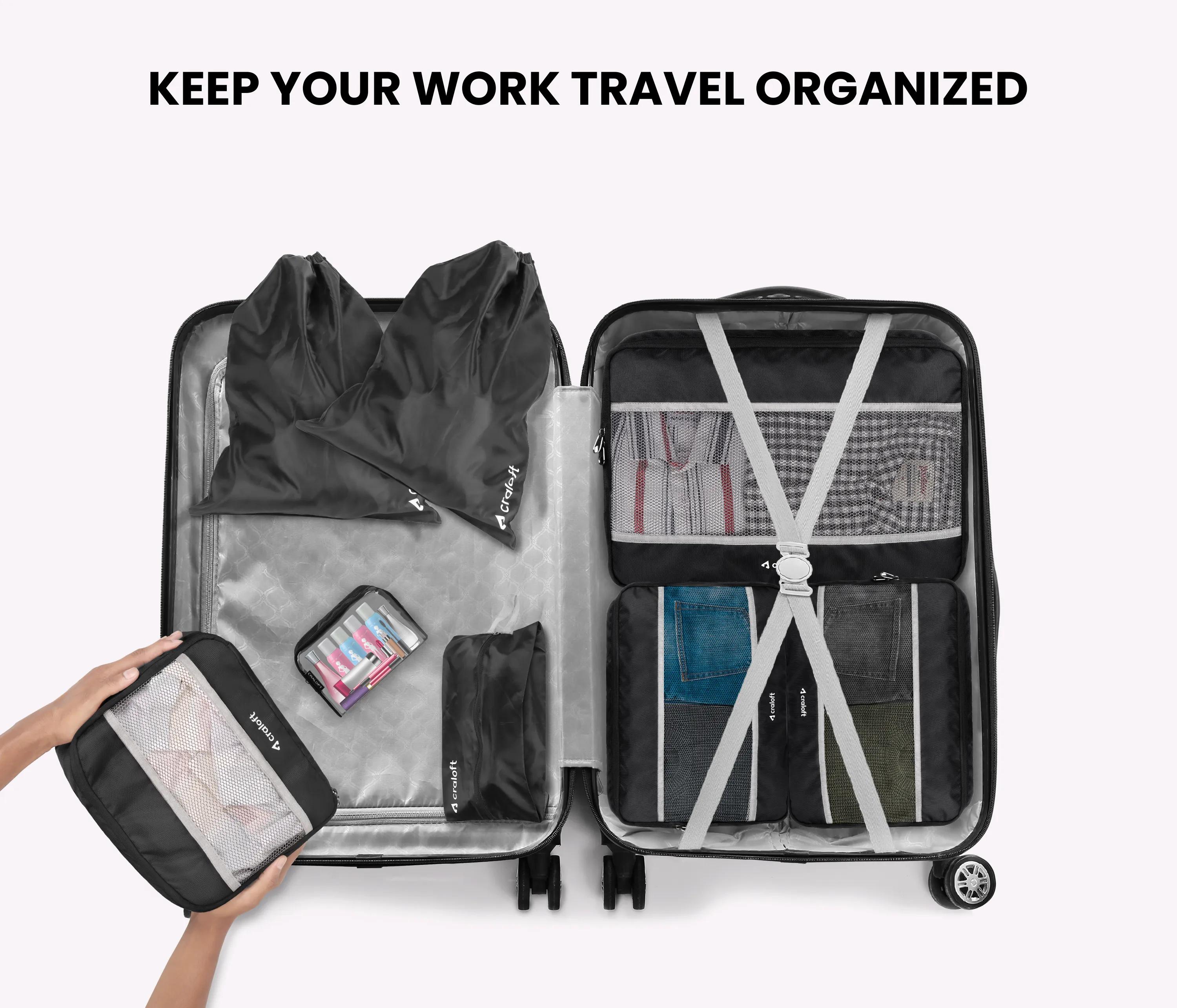 Ultimate Passport Holder & JourneyLuxe Packing Cubes - Combo