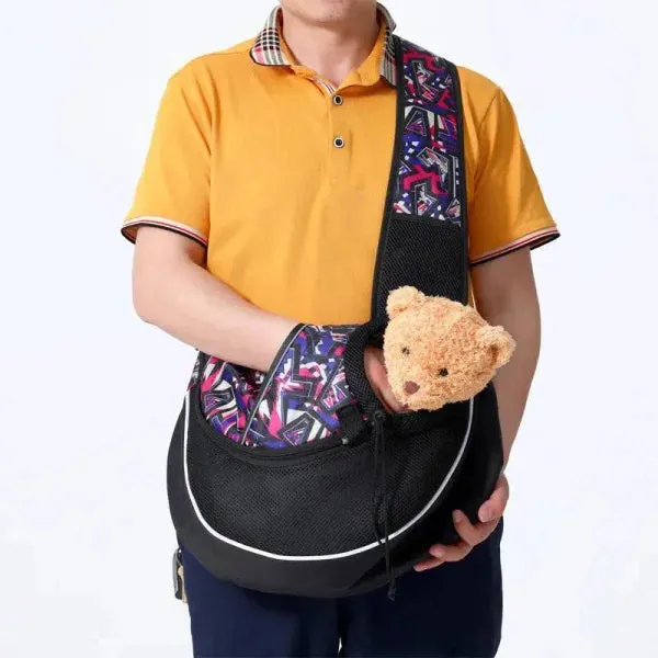Ultimate Portable Crossbody Pet Carrier for Dogs and Cats