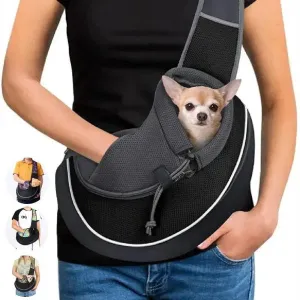 Ultimate Portable Crossbody Pet Carrier for Dogs and Cats