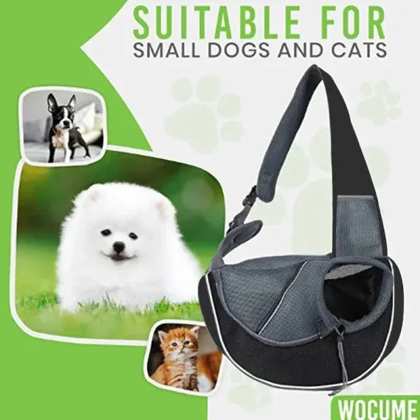 Ultimate Portable Crossbody Pet Carrier for Dogs and Cats